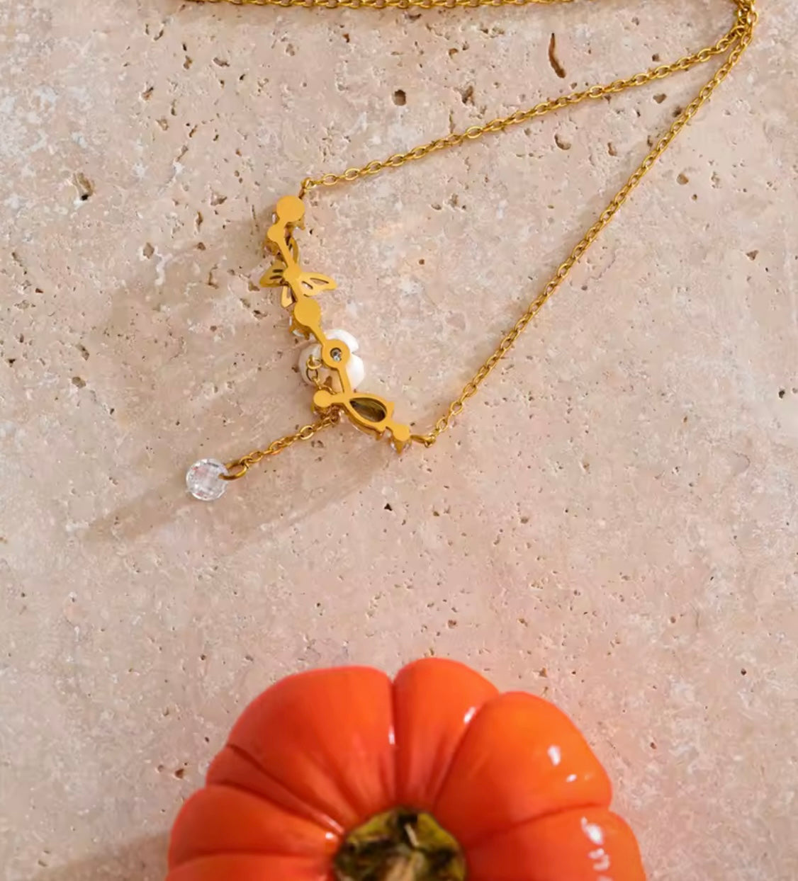 Blossom Butterfly Necklace