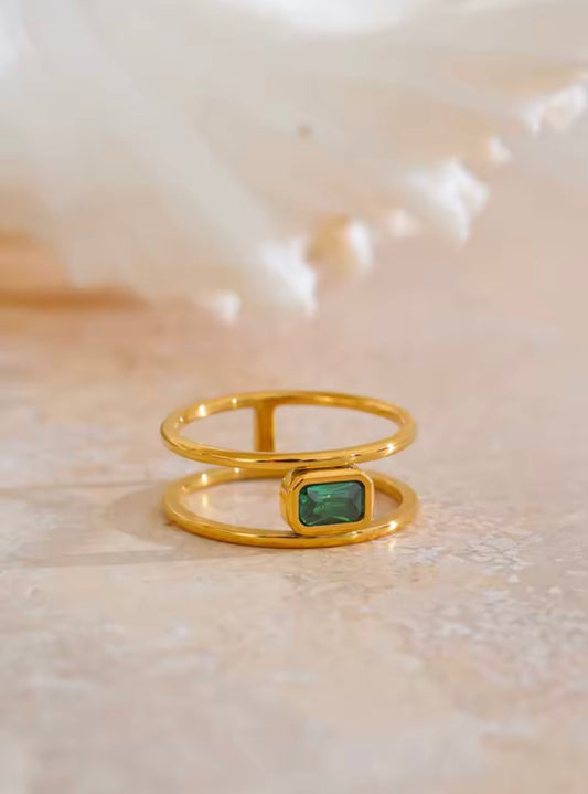 Geometric Double Band Ring