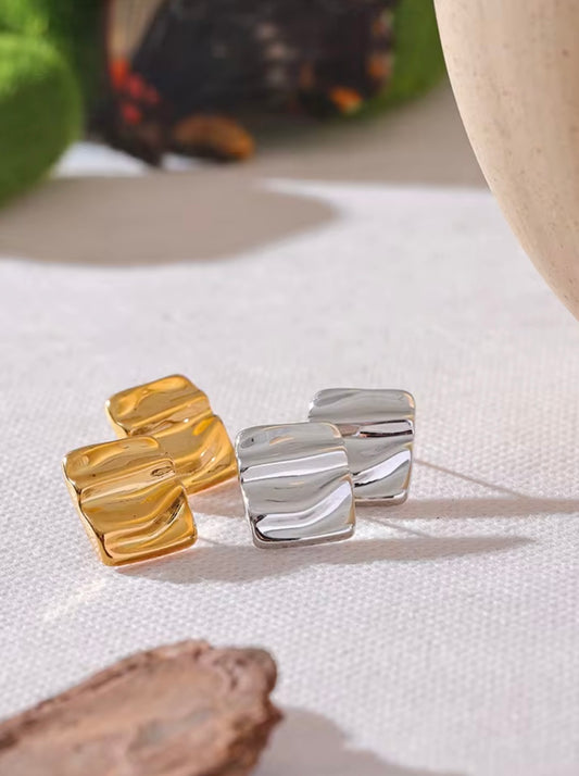 Golden Wave Earrings