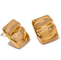 Golden Wave Earrings