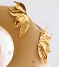 Sculptural Gold Earrings
