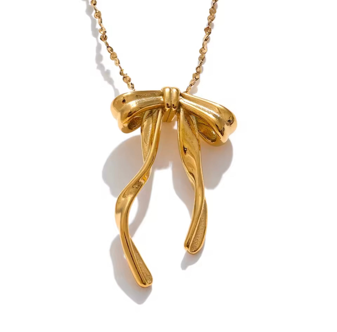 Bow Necklace